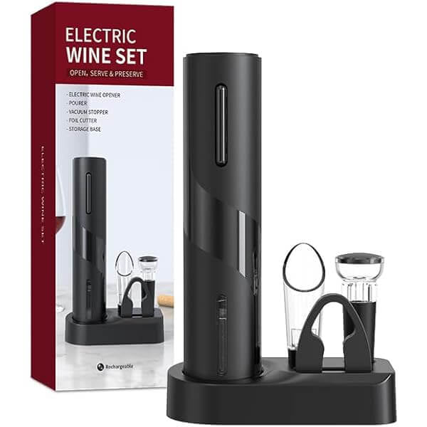 Destapador de vinos electrico